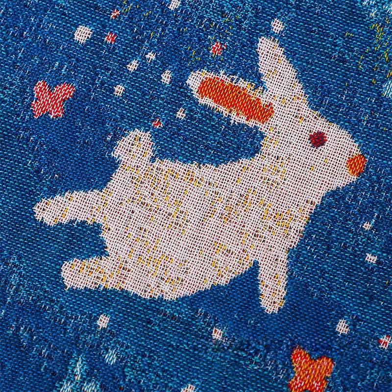 Cute Bunny Cotton Gauze Kitchen Towel