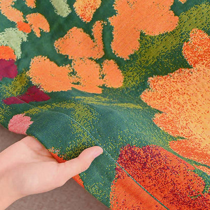 Charming Spring Village Cotton Blanket