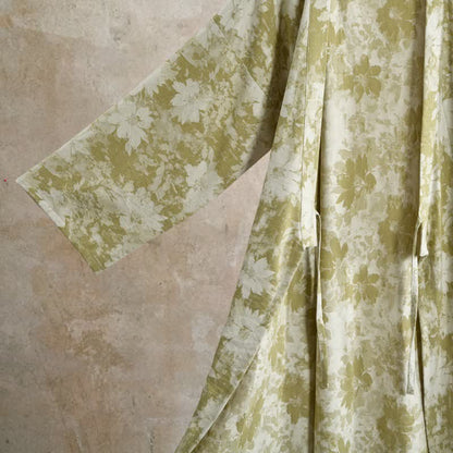 Elegant Floral Kimono Cotton Gauze Robe