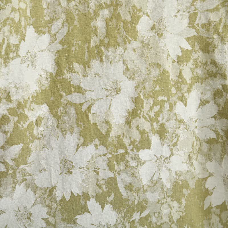 Elegant Floral Kimono Cotton Gauze Robe