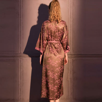 Botanical Branch 3/4 Sleeve Robe