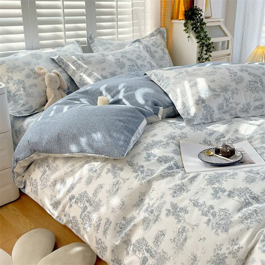 Elegant Forest Pure Cotton Bedding Set(4PCS)