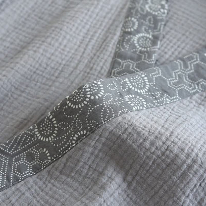 Ethnic Style Cotton Gauze Kimono Pajamas