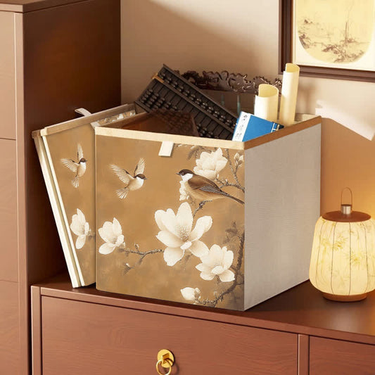 Vintage Style Foldable Decorative Storage Bag
