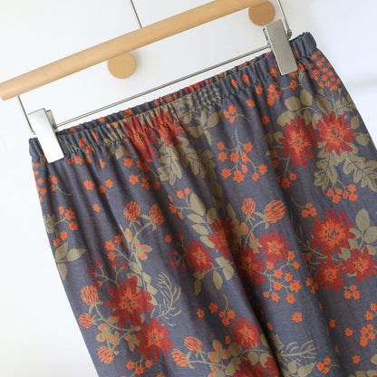 Vintage-Inspired Floral Cotton Gauze Pajamas