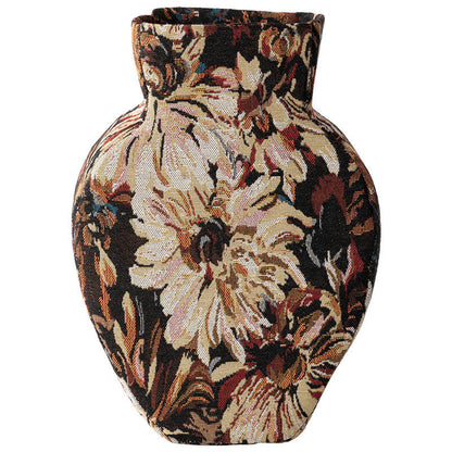 Handcrafted Soft-Texture Floral Decorative Vase