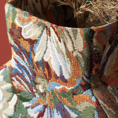 Handcrafted Soft-Texture Floral Decorative Vase