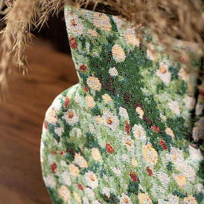 Vintage Creative Floral Fabric Wrapped Vase