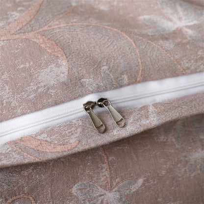 Elegant Floral Cotton Double Gauze Bedding(4PCS)