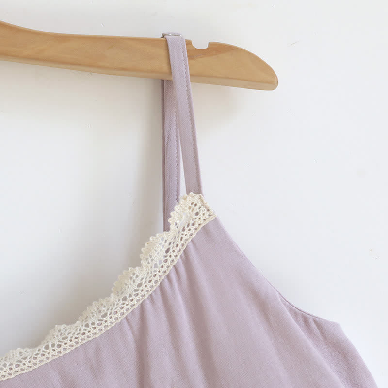 Pony Embroidery Camisole Nightdress & Cover-up Set