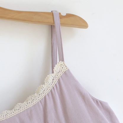 Pony Embroidery Camisole Nightdress & Cover-up Set