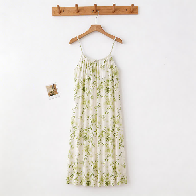 Refresh Style Leaf Camisole Nightgown