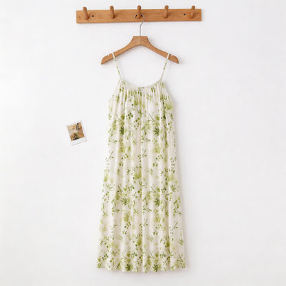 Refresh Style Leaf Camisole Nightgown