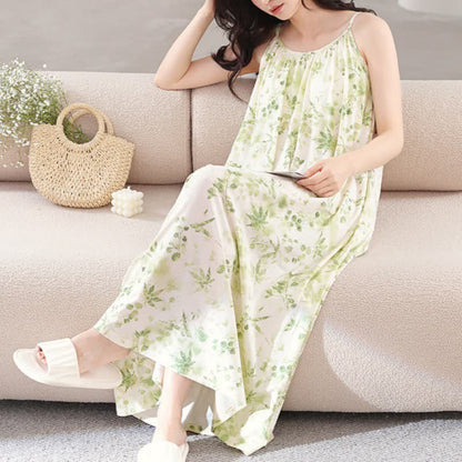 Refresh Style Leaf Camisole Nightgown