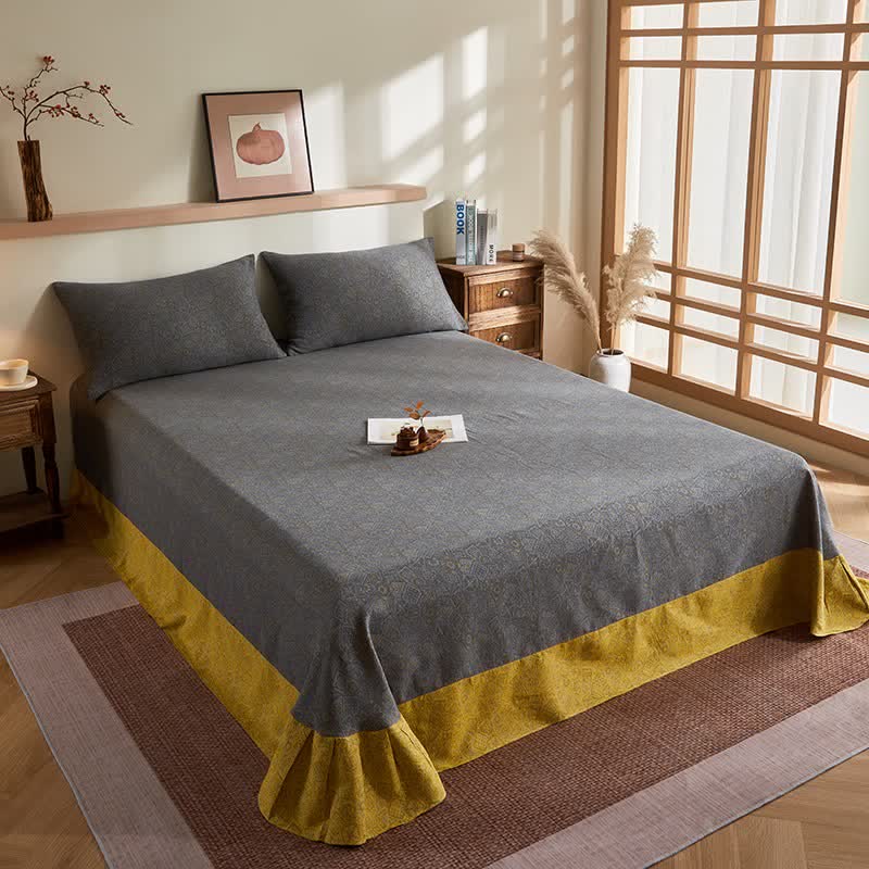 Cotton Gauze Subtle Pattern Jacquard Quilt