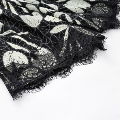 Abstract Floral Cotton Cami & Shorts Pajamas