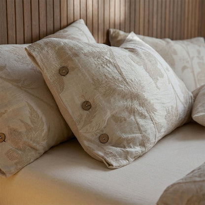 Vintage Floral Cotton Linen Pillowcases (2PCS)
