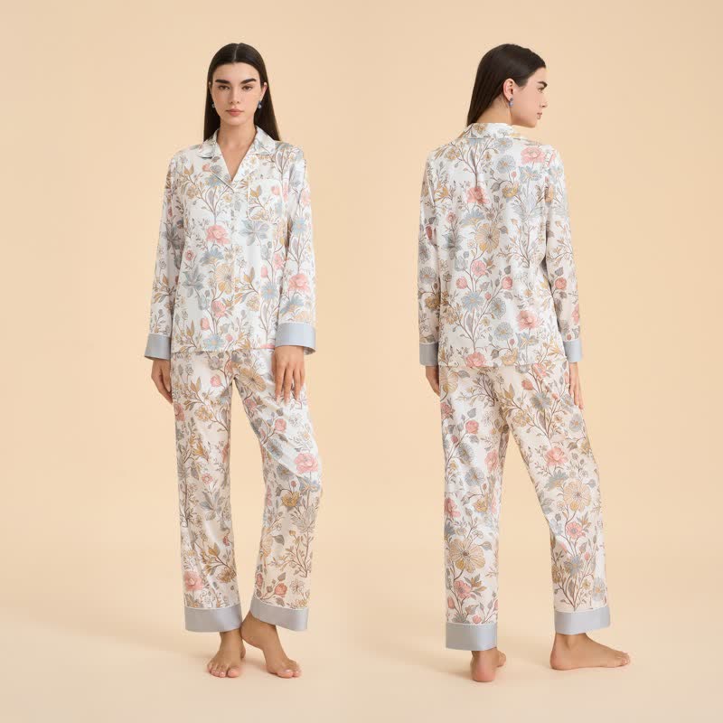 Fresh Bloom Floral Pajama Set