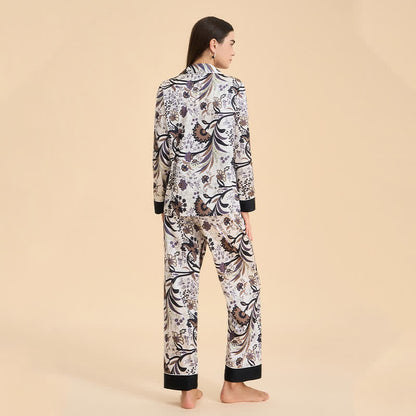 Vintage Vine & Floral Pajama Set