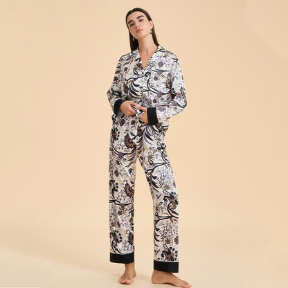 Vintage Vine & Floral Pajama Set