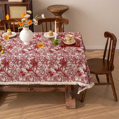 Jungle & Leopard Rectangular Table Cover