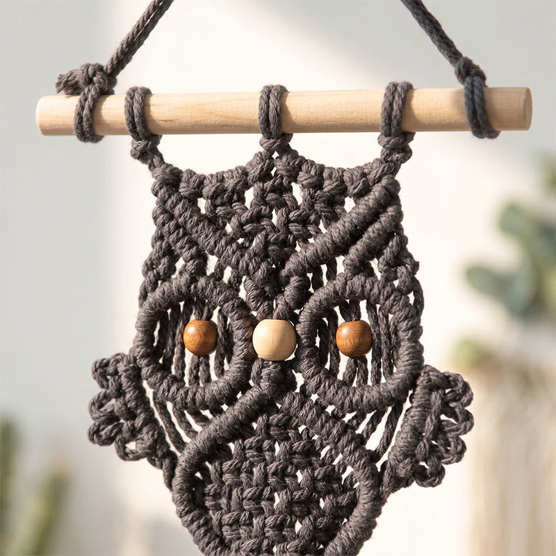 Bohemian Owl Patten Wall Hanging