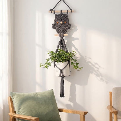 Bohemian Owl Patten Wall Hanging