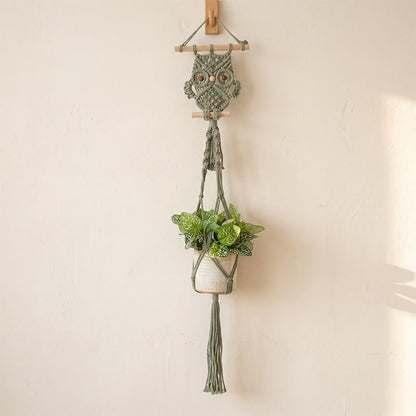 Bohemian Owl Patten Wall Hanging