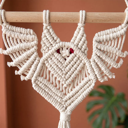 Gothic Bat Plant Hanger Wall Hanging