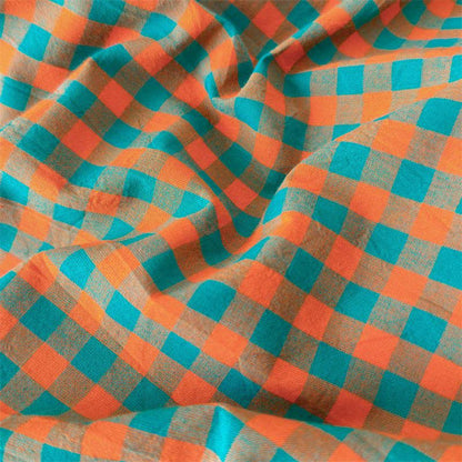 Small Check Gingham Cotton Bedding Set
