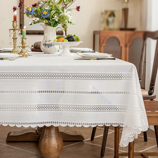 Rustic Lace Thousand Wheat Tablecloth