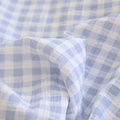 Matching Couples Plaid Cotton Gauze Pajamas