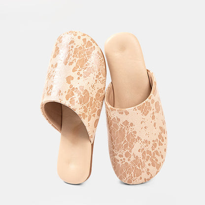 Vintage Marble Pattern Indoor Slippers