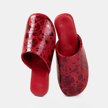 Vintage Marble Pattern Indoor Slippers