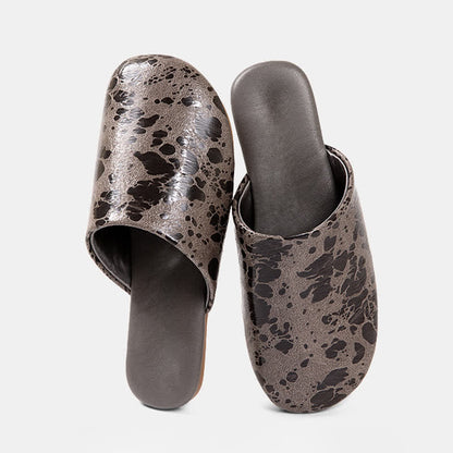 Vintage Marble Pattern Indoor Slippers
