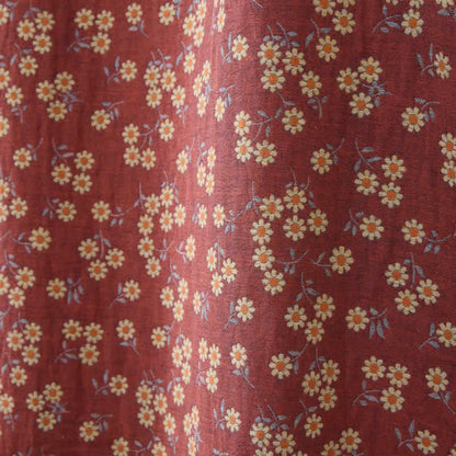Country Daisy Pure Cotton Sleeveless Nightgown