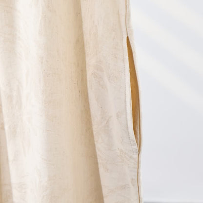 Minimalist Style Pure Cotton Sleeveless Nightgown