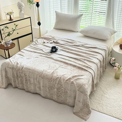 Tree Landscape Bamboo Fiber Blanket