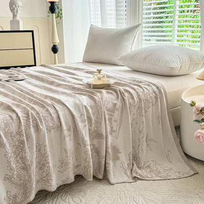 Tree Landscape Bamboo Fiber Blanket