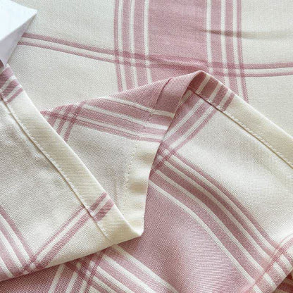 Classic Plaid Bamboo Fiber Blanket
