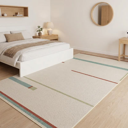 Minimalist Linear Kids Area Rug