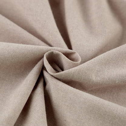 Casual Cotton Linen Tie Strap Nightdress