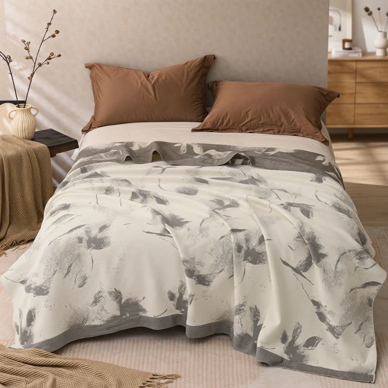 Artistic Pattern Cotton Quilt Blanket