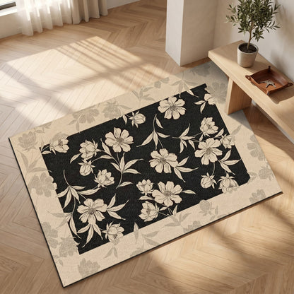 Vintage Peony Diatomaceous Earth Bathroom Rug