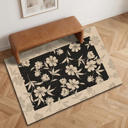 Vintage Peony Diatomaceous Earth Bathroom Rug
