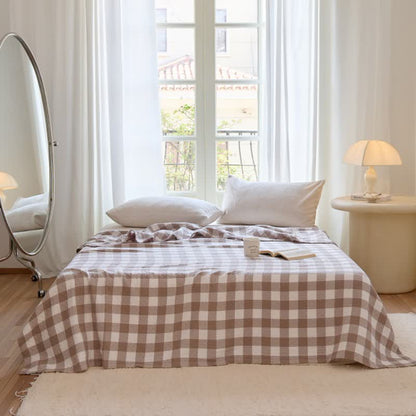 Classic Check Cotton Bedding Set