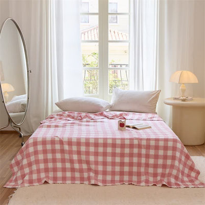 Classic Check Cotton Bedding Set