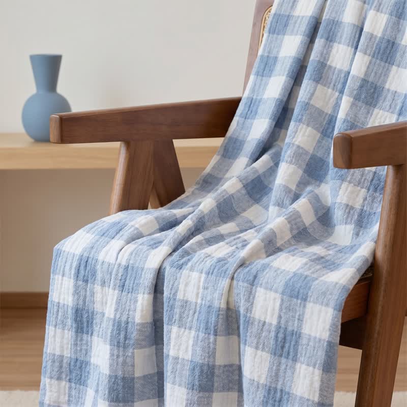 Classic Check Cotton Bedding Set