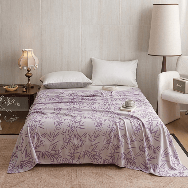 Multicolor Bamboo Leaf Bamboo Fiber Quilt