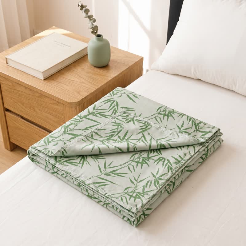 Multicolor Bamboo Leaf Bamboo Fiber Quilt